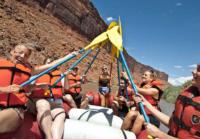 Rafting the Colorado River in the morning is a great break in Moab Utah. http://www.moabadventurecenter.com/trips/rafting/am.php